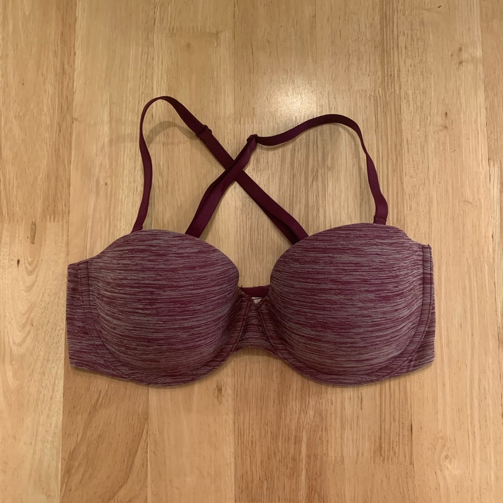 Victoria’s Secret Push Up Strapless Bra Size 32D